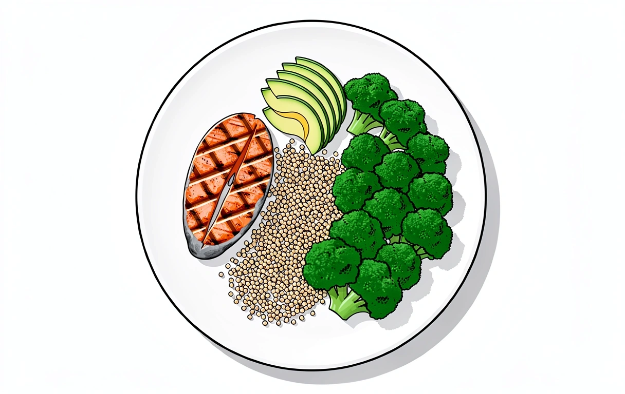 Ejemplo de plato equilibrado